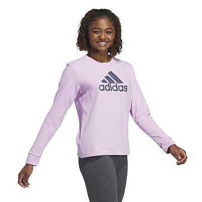 Adidas long sleeve t shirt womens online