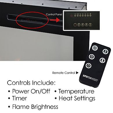 The Northwest Electric Fireplace Wall Decor