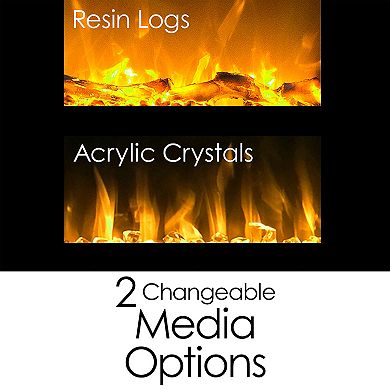 The Northwest Electric Fireplace Wall Decor