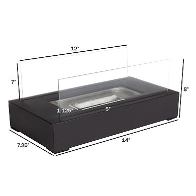 The Northwest Bio Ethanol Portable Fire Pit Table Decor