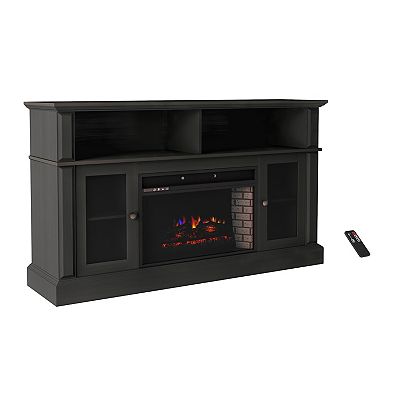 Kohls fireplace tv stand discount