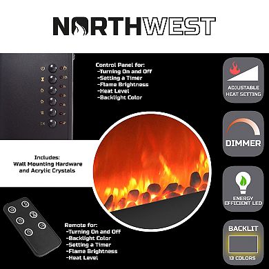 The Northwest Electric Fireplace Wall Decor