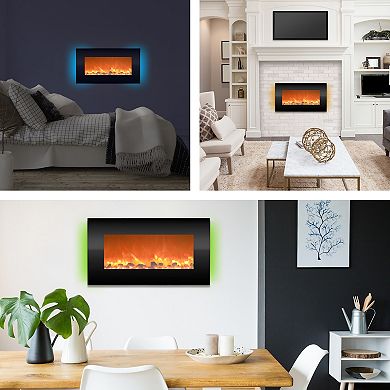 The Northwest Electric Fireplace Wall Decor