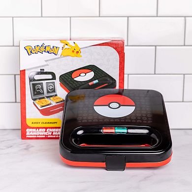 Uncanny Brands Pokemon Grilled Cheese Maker- Panini Press and Compact Indoor Grill
