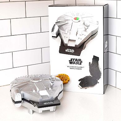 UNCANNY BRANDS STAR WARS DELUXE MILLENNIUM FALCON WAFFLE MAKER - MOST LEGENDARY SHIP IN THE GALAXY