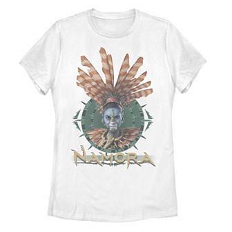 Juniors' Marvel Black Panther: Wakanda Forever Namora Circle Center Portrait Graphic Tee
