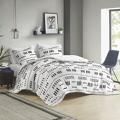 Intelligent Design Ayla Clip Jacquard Comforter Set with Shams