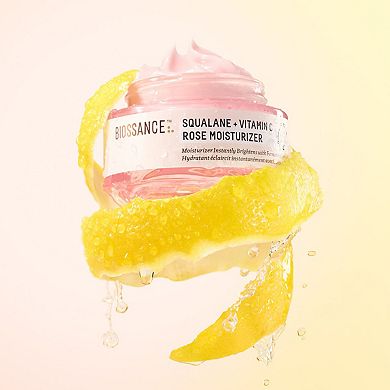 Squalane + Vitamin C Rose Brightening Moisturizer