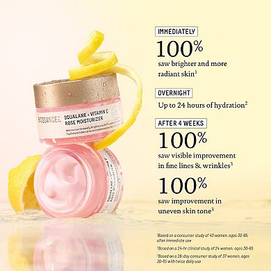 Vitamin C Rose Brightening Moisturizer + Squalane
