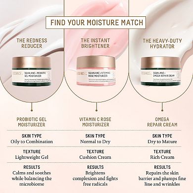 Vitamin C Rose Brightening Moisturizer + Squalane