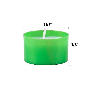 Stonebriar Collection Unscented Long-Burning Tealight Candles 96-Piece Set