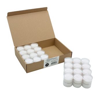 Stonebriar Collection Bulk Unscented Set of 48 Smokeless Tealight Candles