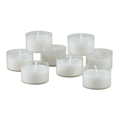 Stonebriar Collection Bulk Unscented Set of 48 Smokeless Tealight Candles