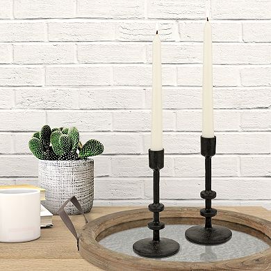 Stonebriar Collection 10-in. Tall Unscented Taper Candles 10-piece Set