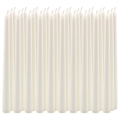 Stonebriar Collection 10-in. Tall Unscented Dripless Taper Candles 30-piece Set