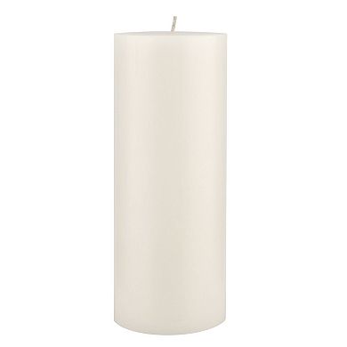 Stonebriar Collection Tall Long-Burning Unscented Wax Pillar Candles 6-piece Set