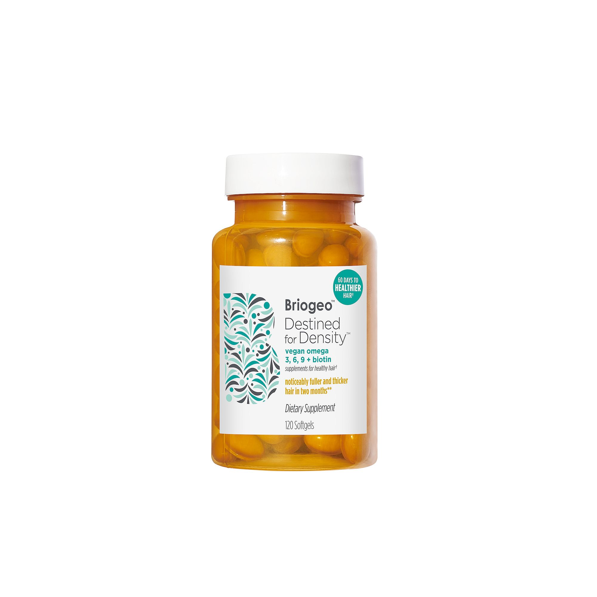 Briogeo Destined for Density Vegan Omega 3, 6, 9 + Biotin Supplements for H