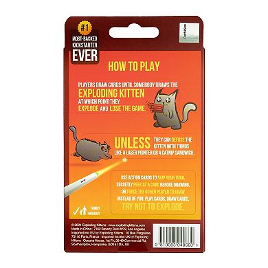 Exploding Kittens - 2 Player Edition