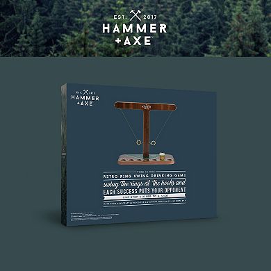 Hammer & Axe Vintage Ring Swing Drinking Game