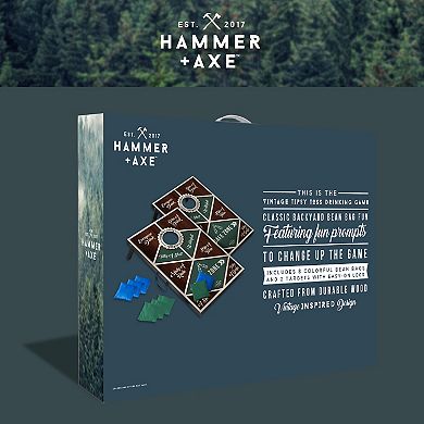 Hammer & Axe Vintage Tipsy Toss Drinking Game