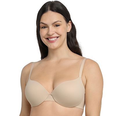 Maidenform Women's DreamWire Demi Bra - Underwire T-Shirt Bra In Almond, Size 36C
