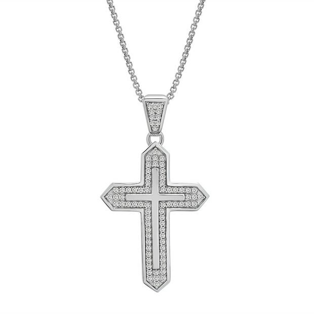 Kohls mens on sale necklace cross