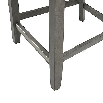Madison Park Signature Helena Wing Back Counter Stool
