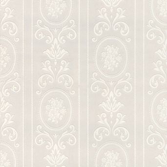 Cameo Stripe Textured Paintable Removable Wallpaper