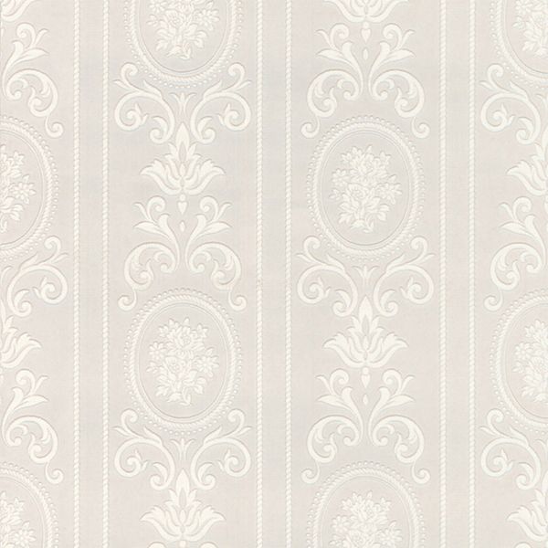 Cameo Stripe Textured Paintable Removable Wallpaper