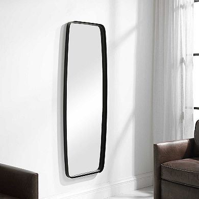 Rounded Corner Rectangular Wall Mirror