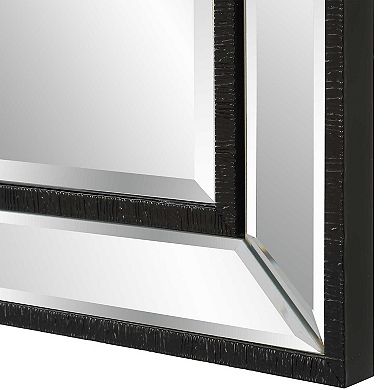 Rectangular Distressed Wall Mirror