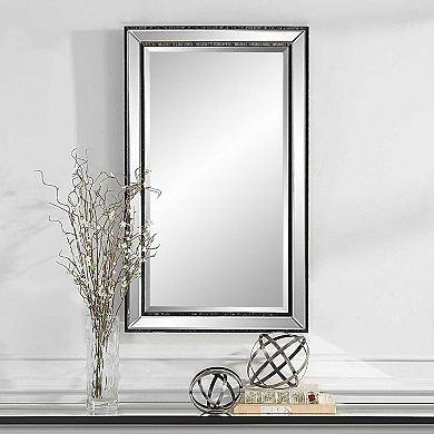 Rectangular Distressed Wall Mirror