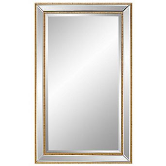Rectangular Distressed Wall Mirror