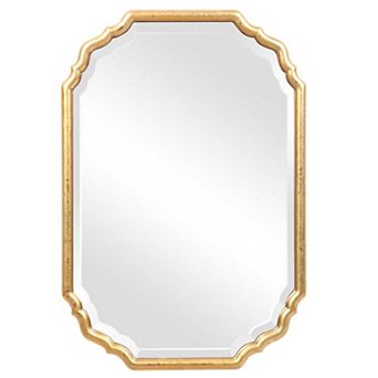 Elegant Curved Notched Dressing Wall Mirror