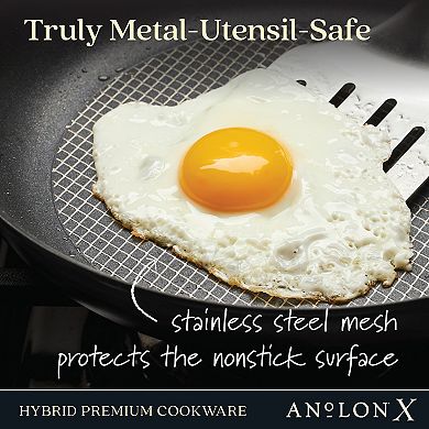 Anolon X Hybrid Nonstick Aluminum Nonstick 10-pc. Cookware Set