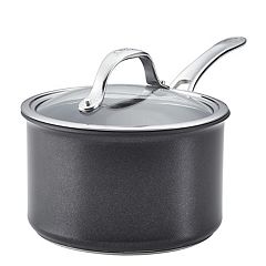 Anolon Advanced Home Hard-Anodized Nonstick 4.5-Qt. Tapered Saucepot - Bronze