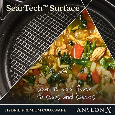 Anolon X Hybrid Nonstick Induction 3-qt. Saucepan