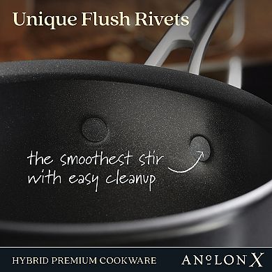 Anolon X Hybrid Nonstick Induction 3-qt. Saucepan