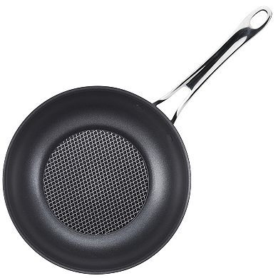 Anolon X Hybrid Nonstick Induction Stir Fry Wok With Lid