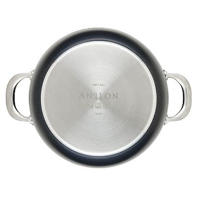 Anolon X Hybrid Nonstick Aluminum Nonstick 4-qt. Casserole Pan With Lid