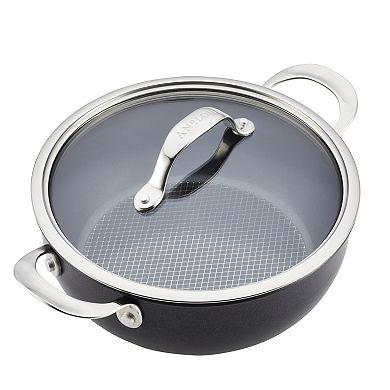 Anolon X Hybrid Nonstick Aluminum Nonstick 4-qt. Casserole Pan With Lid