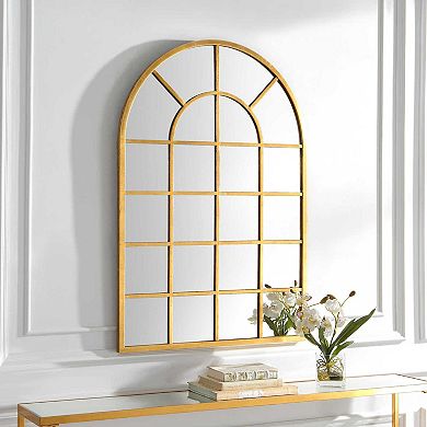 Farmhouse Windowpane Wall Mirror