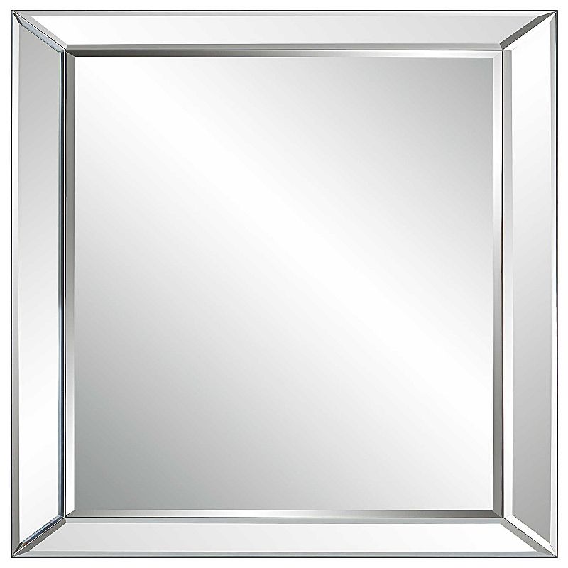 Rectangular Wall Mirror, Multicolor, 24X48