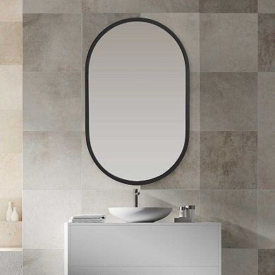 Rounded Corner Wall Mirror