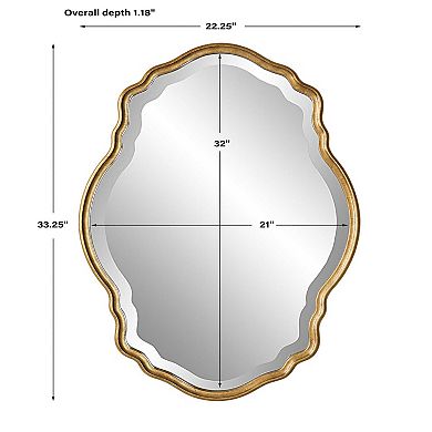 Curved Wall Mirror