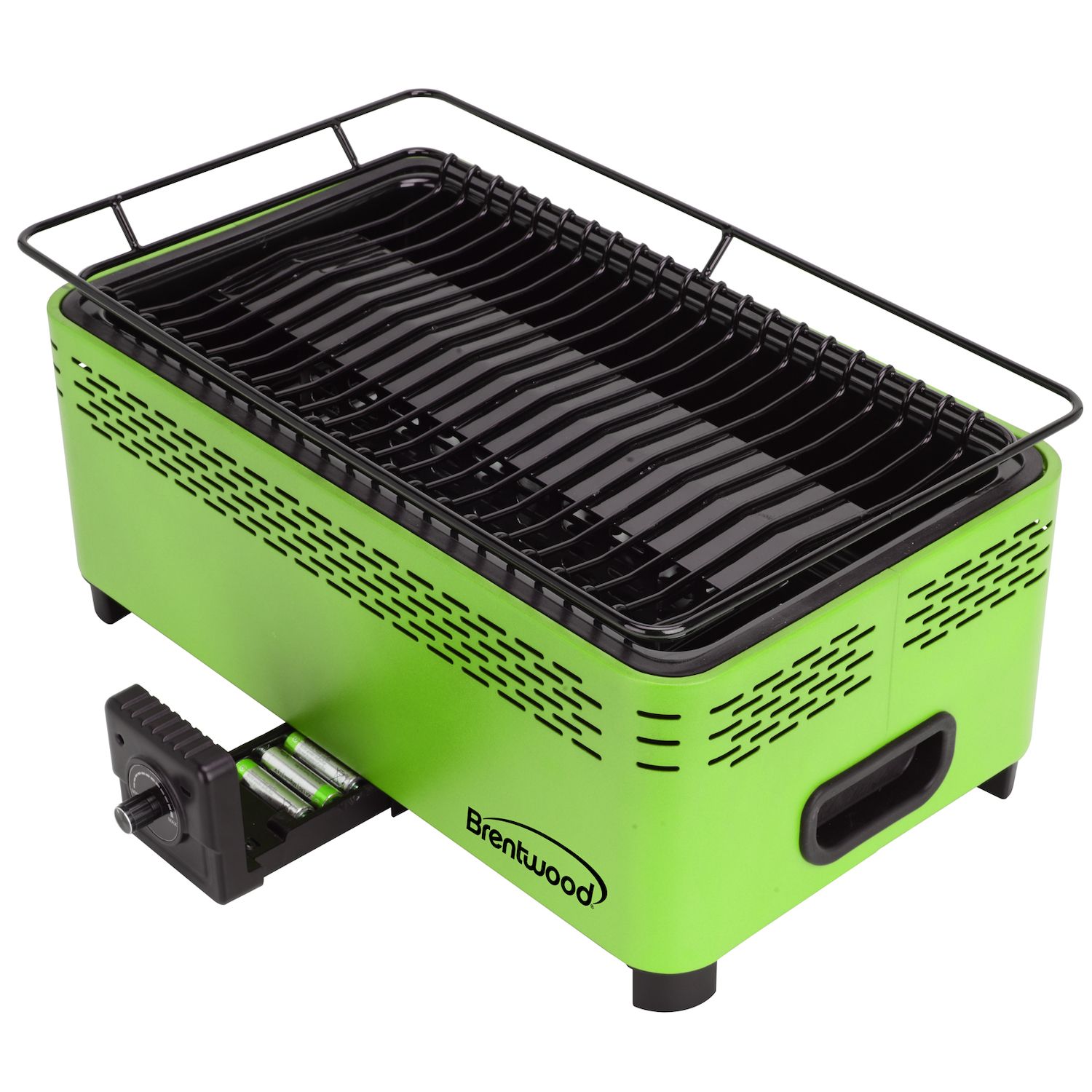 1350 W Outdoor Electric BBQ Grill with Removable Stand