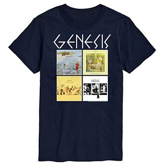 Big & Tall Genesis Album Grid Tee