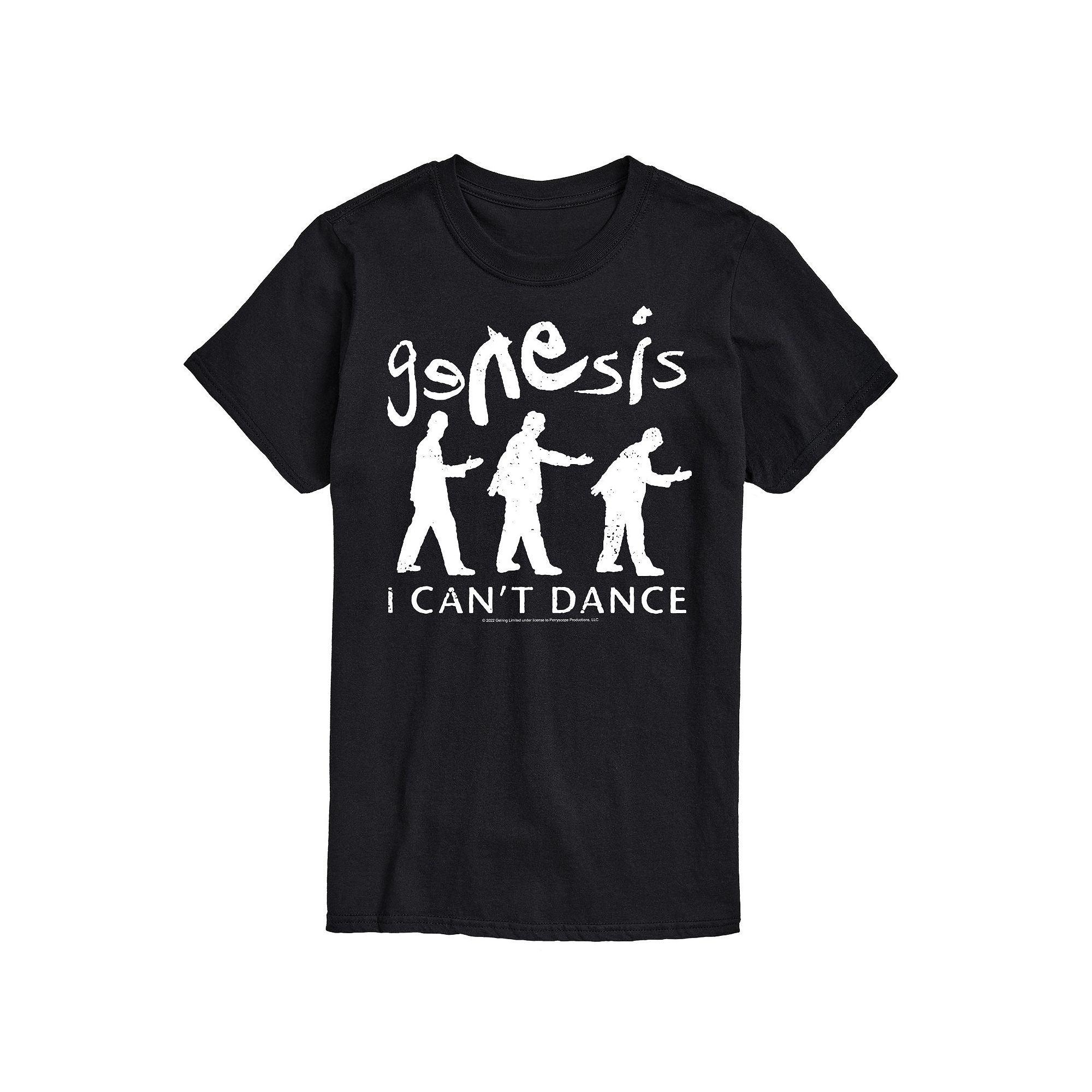Big & Tall Genesis I Cant Dance Tee, Mens, Size: Large Tall, Black