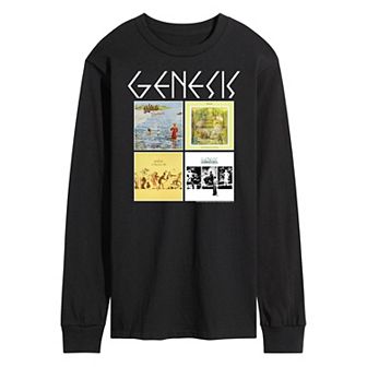 Men's Genesis Album Grid Long Sleeve Tee