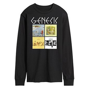 Men's Genesis Album Grid Long Sleeve Tee